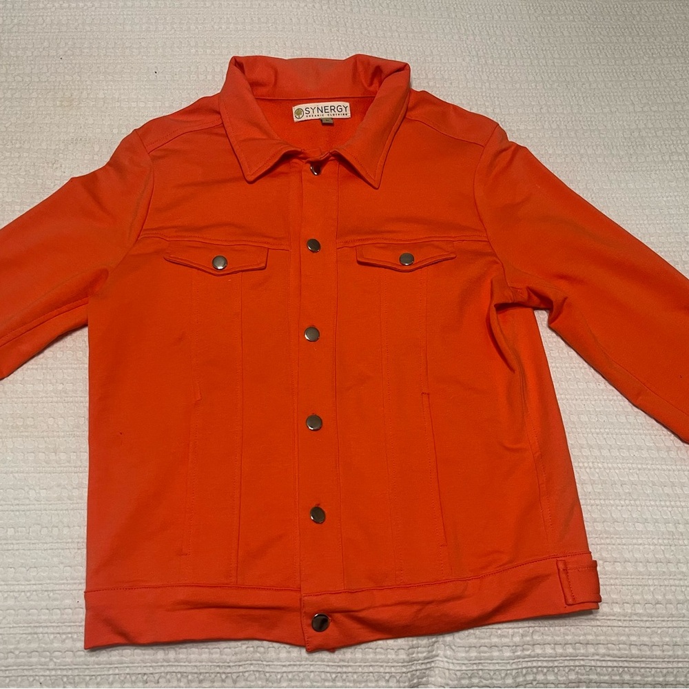 Synergy Organic Bright Orange Jacket